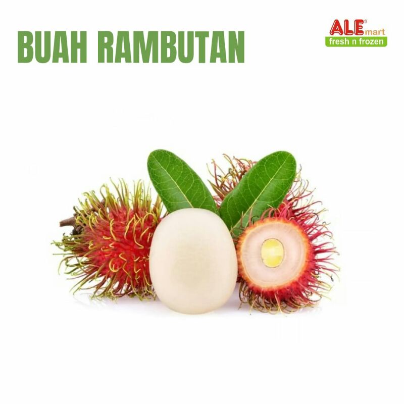 Jual Rambutan fresh 1kg, buah rambutan , rambutan segar | Shopee Indonesia