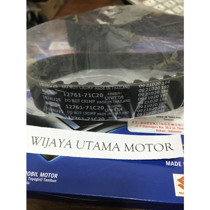 Jual Timing Belt Teming Belt Sabuk Teming Apv Mega Carry Futura Inject