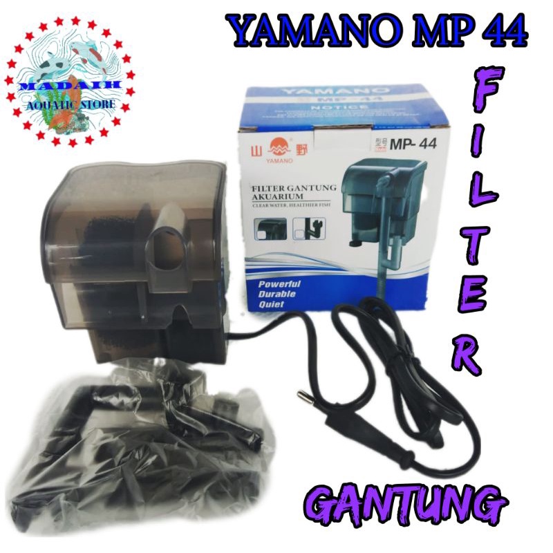 Jual Mesin Filter Gantung Akuarium Yamano Mp 44 Air Terjun Waterfall