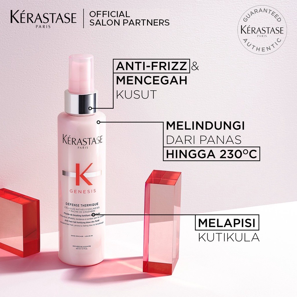 Jual Kerastase Defense Thermique 150ml Serum Rambut Anti Rontok & Patah ...