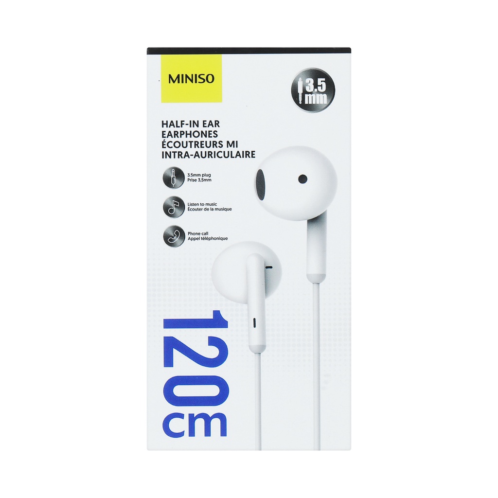 Earphone 2025 miniso shopee