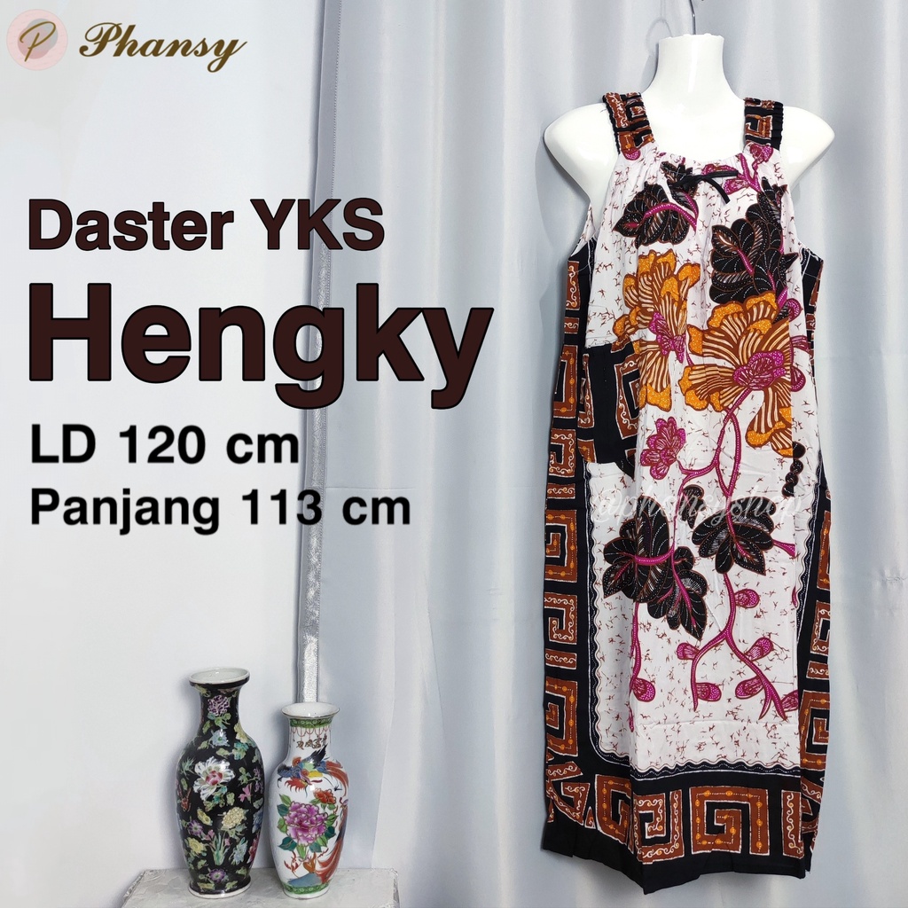 Jual Daster YKS Hengky Tangan Buntung Motif Remekan Baju Tidur Wanita ...