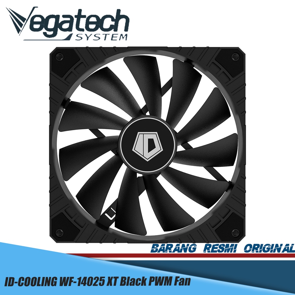 Jual ID-COOLING WF-14025 XT-K 140mm Black PWM Fan | Shopee Indonesia
