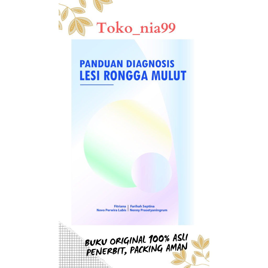 Jual Buku Panduan Diagnosis Lesi Rongga Mulut - Original UB Press ...