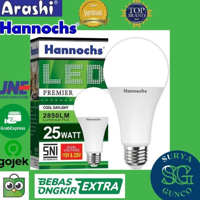 Jual Lampu Led Hemat Energi Hannochs Premier 25 Watt Putih Warm White