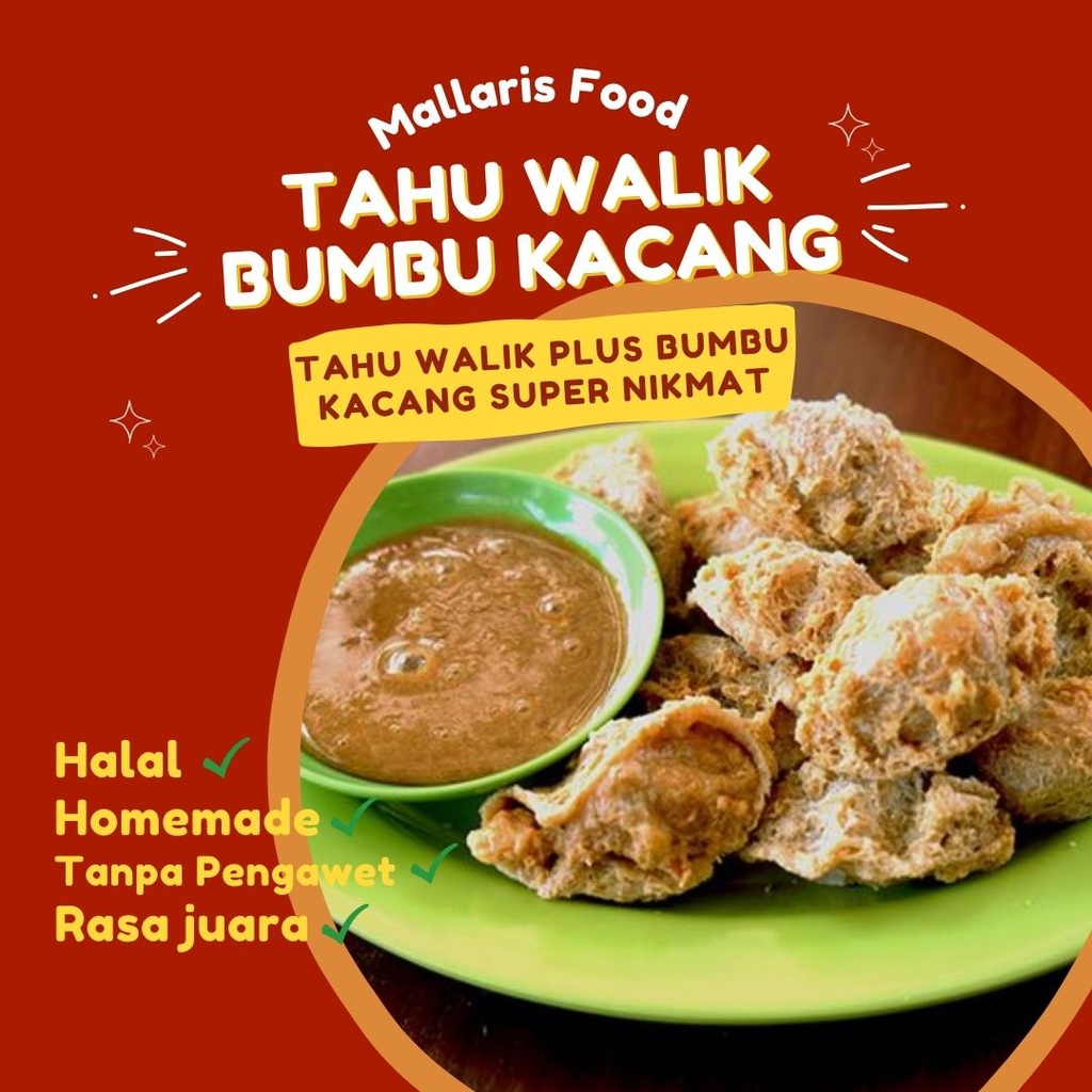 Jual Tahu Walik Bumbu Kacang Frozen Shopee Indonesia