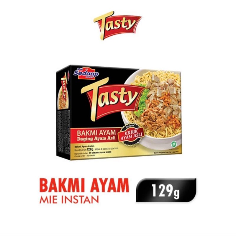 Jual Sedaap Tasty Mie Instant Beef Yakiniku Atau Bakmi Ayam Asli