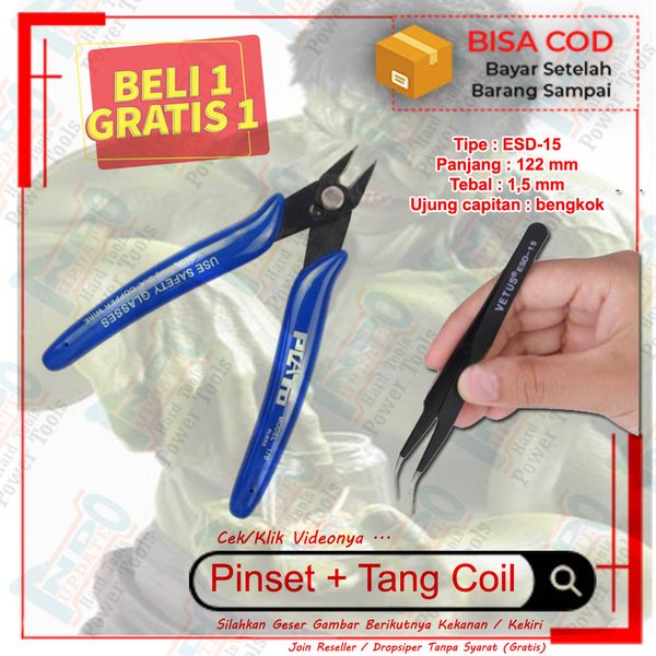 Jual Tang Potong Kawat Tang Plato Wire Cutter Nipper Mini Plier Pingset ...