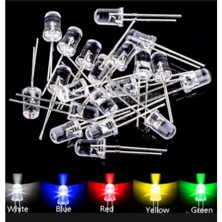 Jual Lampu LED Kecil 3 Mm Nyala Terang Per 5 Pcs | Shopee Indonesia