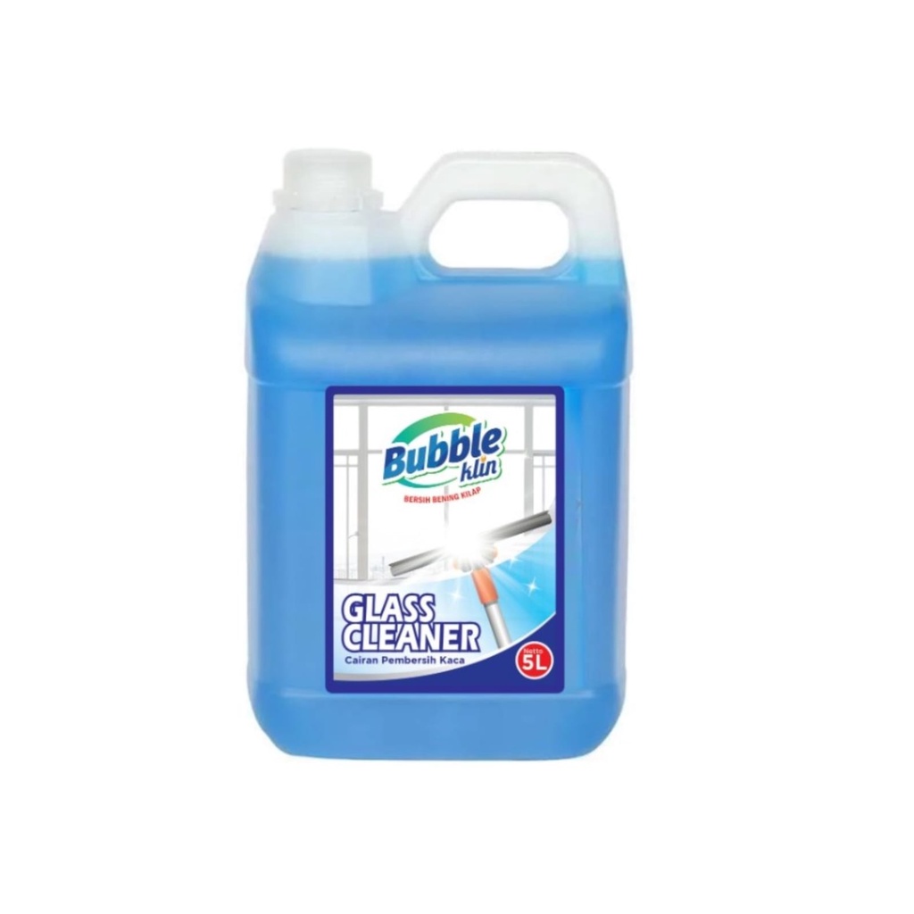 Jual BUBBLE KLIN GLASS CLEANER 5 LITER Shopee Indonesia