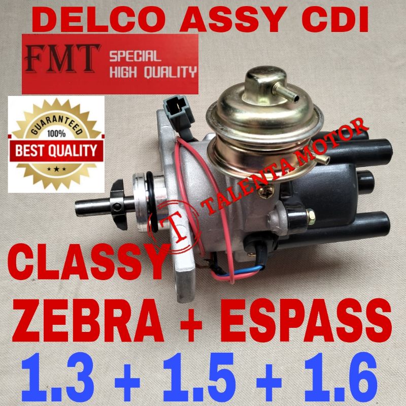 Jual Bergaransi Delco Cdi Zebra Espass 1 3 1 5 1 6 Delko Komplit