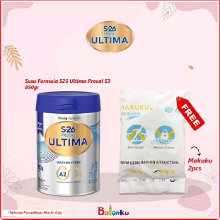 Jual Susu Formula S26 Ultima Procal S3 850gr Kaleng | Shopee Indonesia