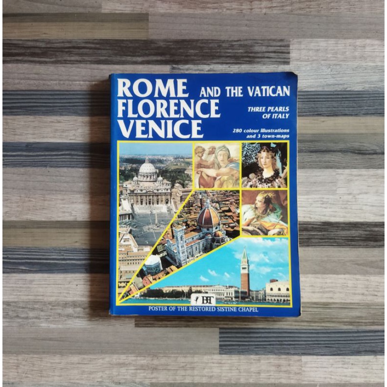 Jual ROME AND THE VATICAN, FLORENCE, VENICE | Shopee Indonesia