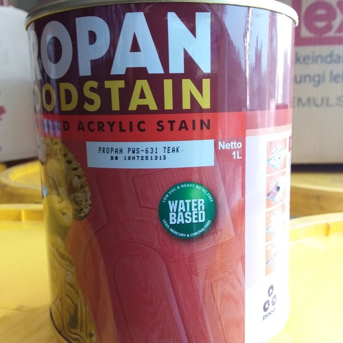Jual _^_^_^] PROPAN WOOD STAIN PWS-631 WARNA KEMASAN 1 LITER | Shopee ...