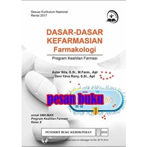 Jual Buku Dasar-Dasar Kefarmasian Farmakologi SMK - Aster Nila | Shopee ...