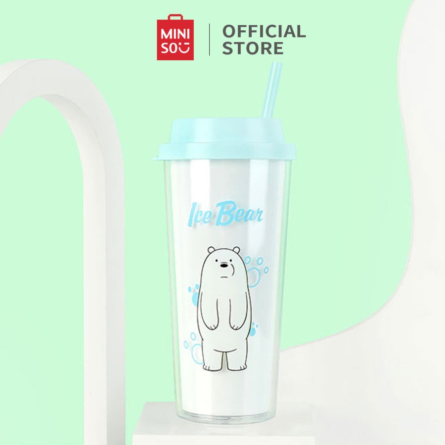 Jual Promo Harga Murah Miniso Botol Minum Lucu Motif Karakter Imut