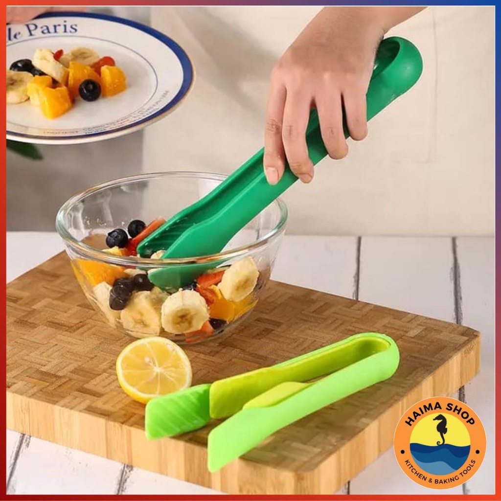 Jual Set 3 in 1 Penjepit Jepitan Capitan Capit Kue Roti Makanan Plastik ...