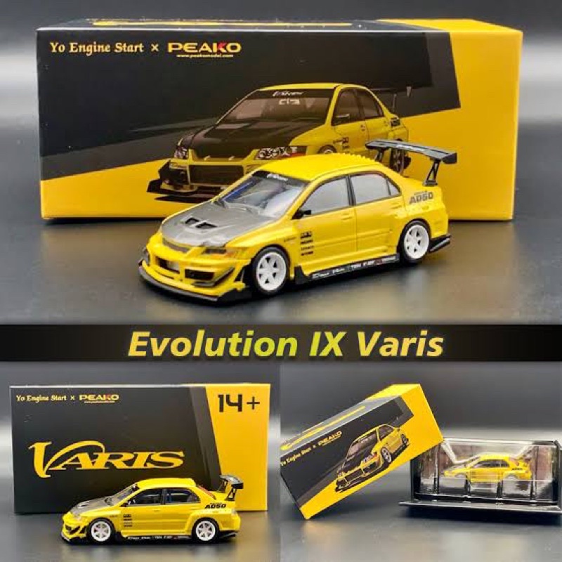 Jual Peako64 X YES - MITSUBISHI LANCER EVOLUTION IX VARIS YELLOW ...