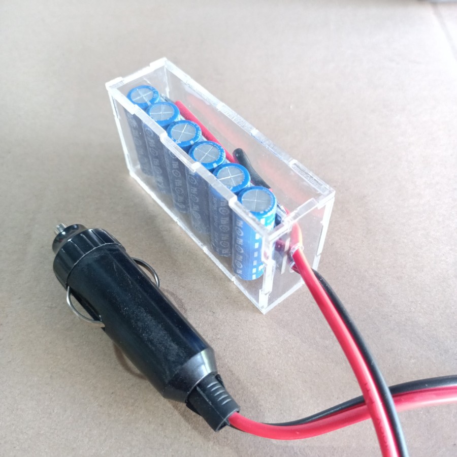 Jual super capacitor mobil cabin stabilizer mobil aki 12v kapasitor ...