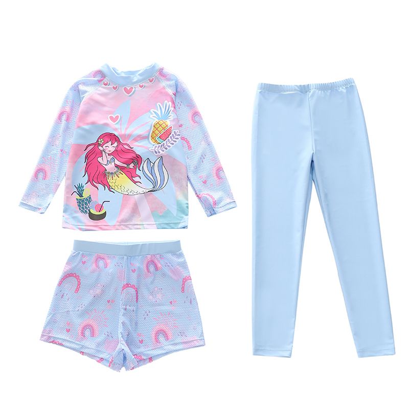 Jual MySwimwear 020 - Baju Renang Anak Perempuan /Baju Renang 3in1