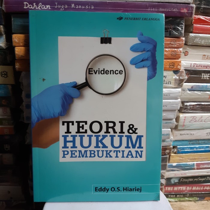 Jual Buku Teori Dan Hukum Pembuktian Eddy O S Hiariej Shopee Indonesia