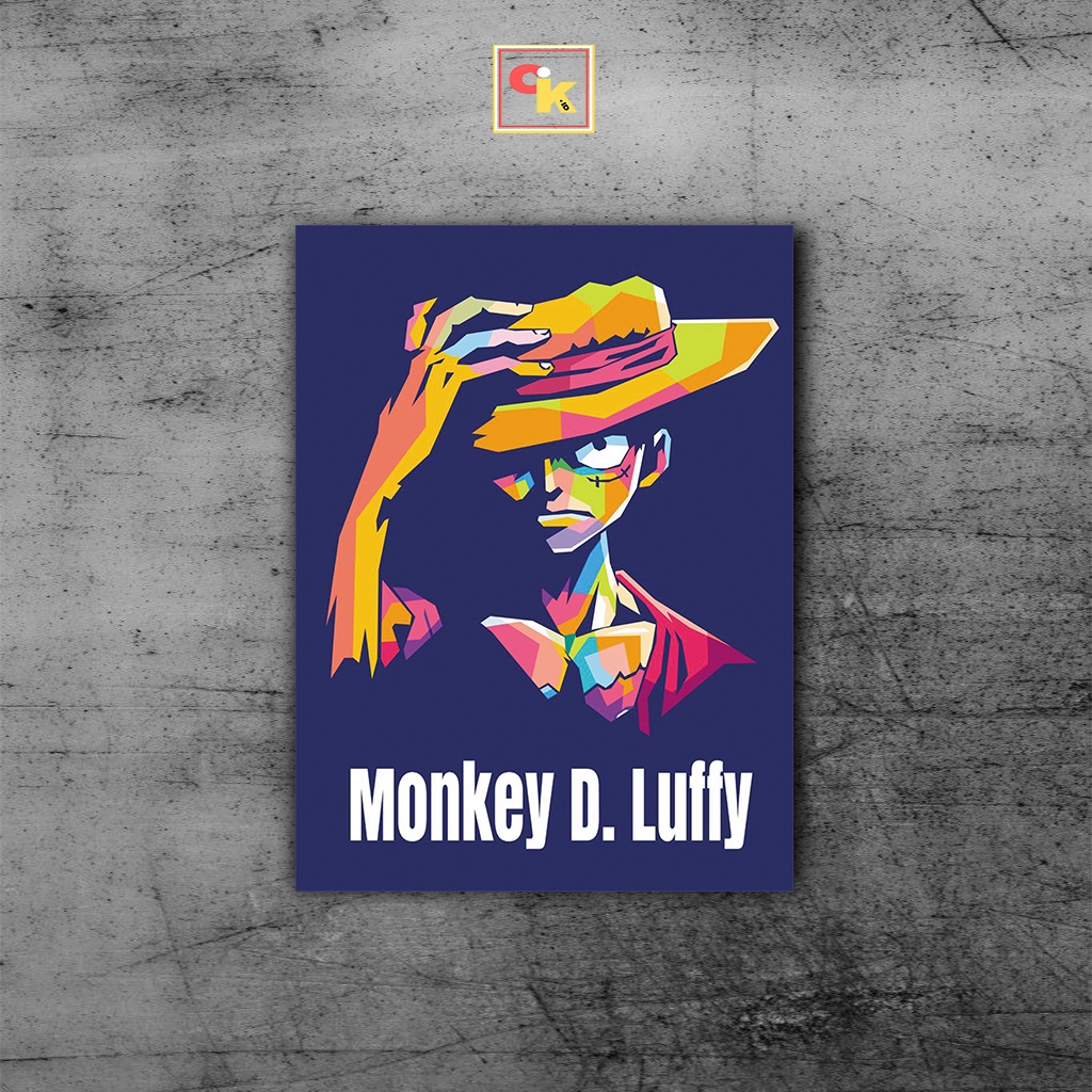 Poster Kayu Monkey D Luffy - Poster Hiasan Dinding Anime - Poster Anime One  Piece - Wall Decor - Dekorasi Rumah - Ukuran 20x30 Cm - Hiasan Kamar -  Hiasan Rumah - Hiasan Ruang Tamu - BISA COD