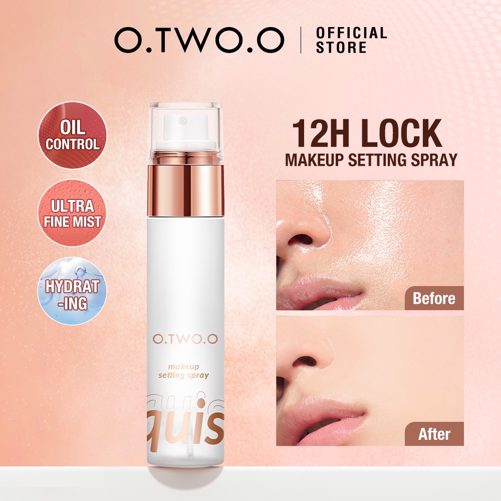 Jual O.TWO.O Moisturizing Spray Makeup Setting Spray Long-lasting Lock