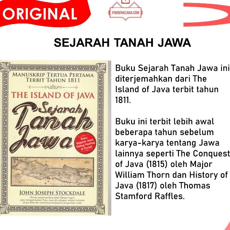 Jual Produk Koleksi Buku Sejarah Nusantara Babad Tanah Jawi Buku