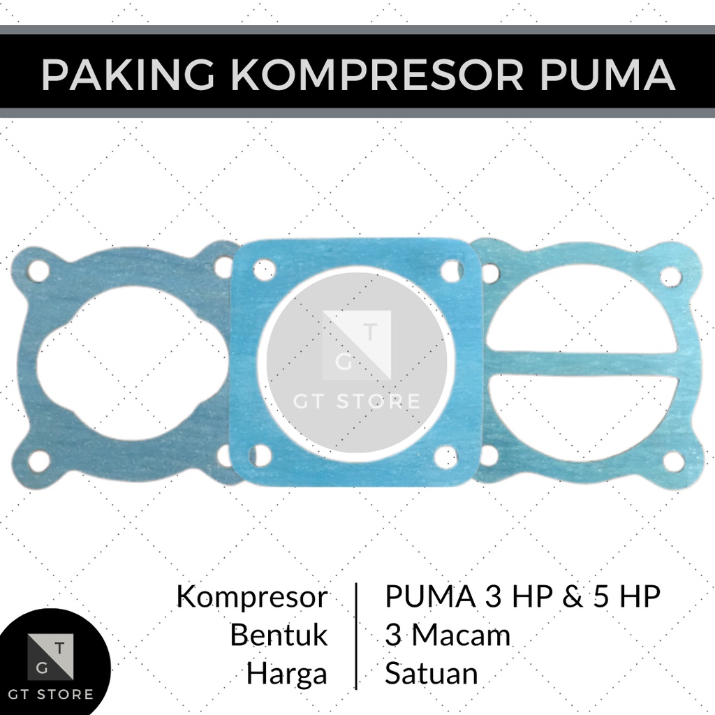 Jual Paking Packing Gasket Perpak Kompresor Puma Hp Hp Model Lama Shopee Indonesia