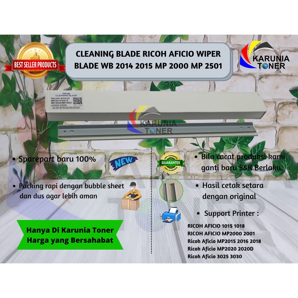 Jual WIPER BLADE WB RICOH MP2000 2014 2015 2501 | Shopee Indonesia