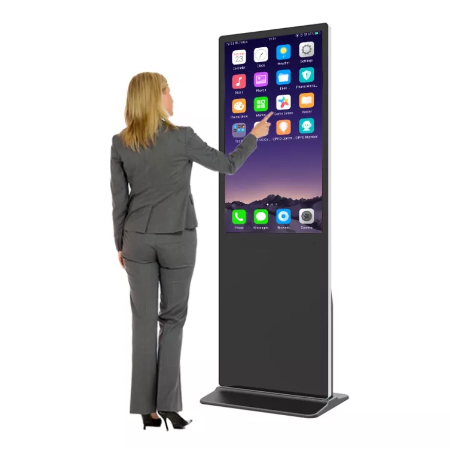 Jual Panel Advertising Display Vertikal Layar LCD LED 43 Inch Tampilan