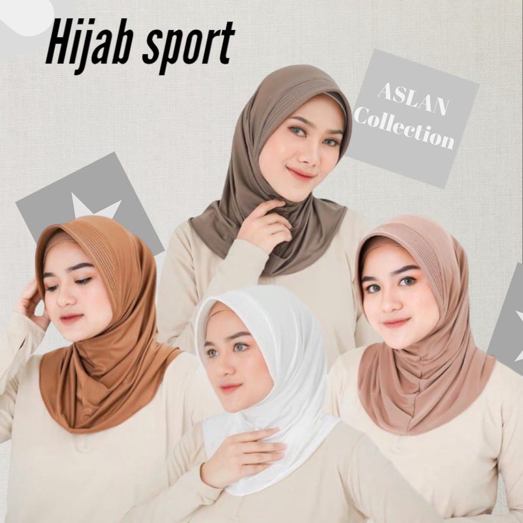 Jual Hijab Sport Olahraga Hijab Sport Jilbab Sporty Jilbab Olahraga Hijab Instan Shopee Indonesia 7973