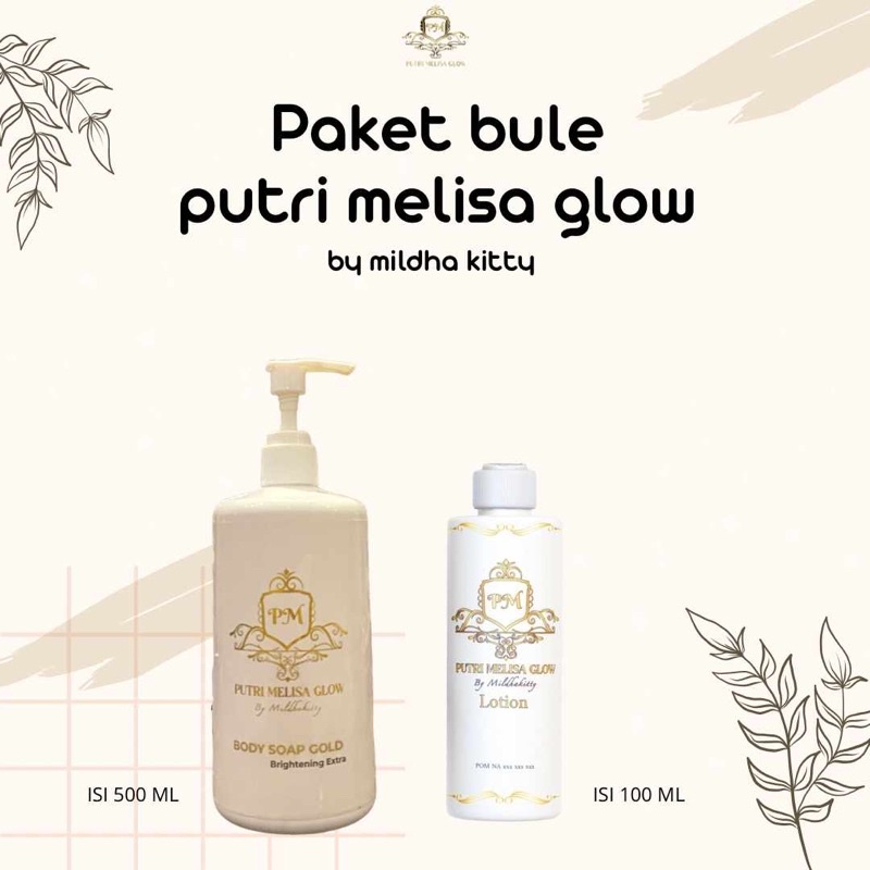 Jual Paket Budling PUTRI MELISA Glow , Sabun 500gr & Lotion | Shopee ...