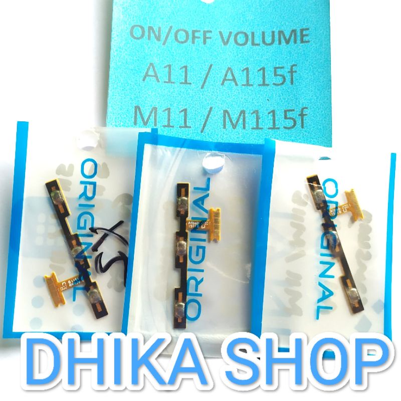 Jual Flexibel Tombol On Off Volume Samsung A11 A115/ M11 M115 Original ...