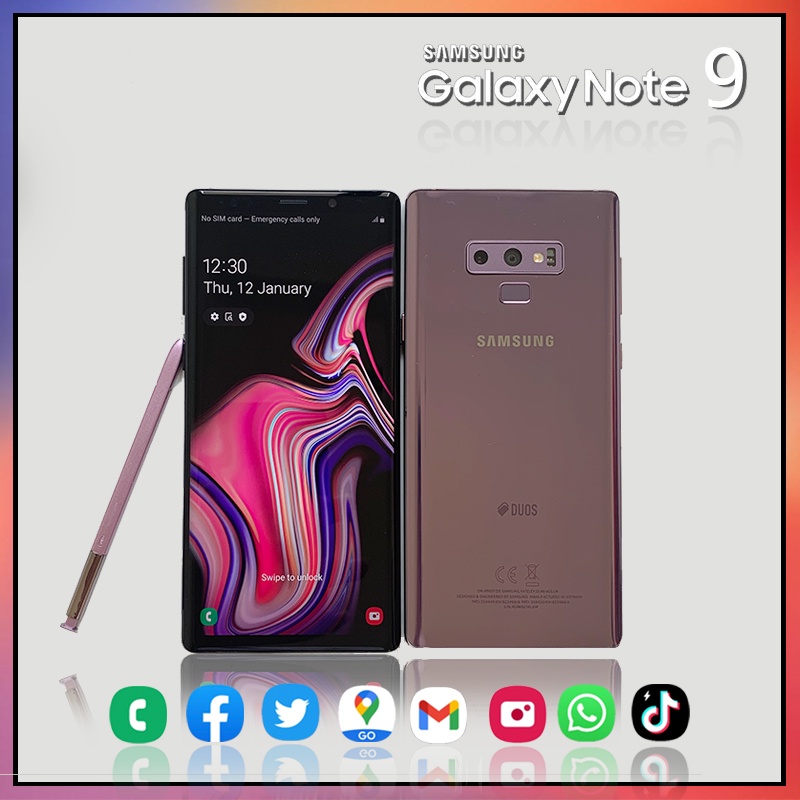 Jual Samsung Galaxy Note 9 Second Note9 Bekas Mulus Fullset Original ...