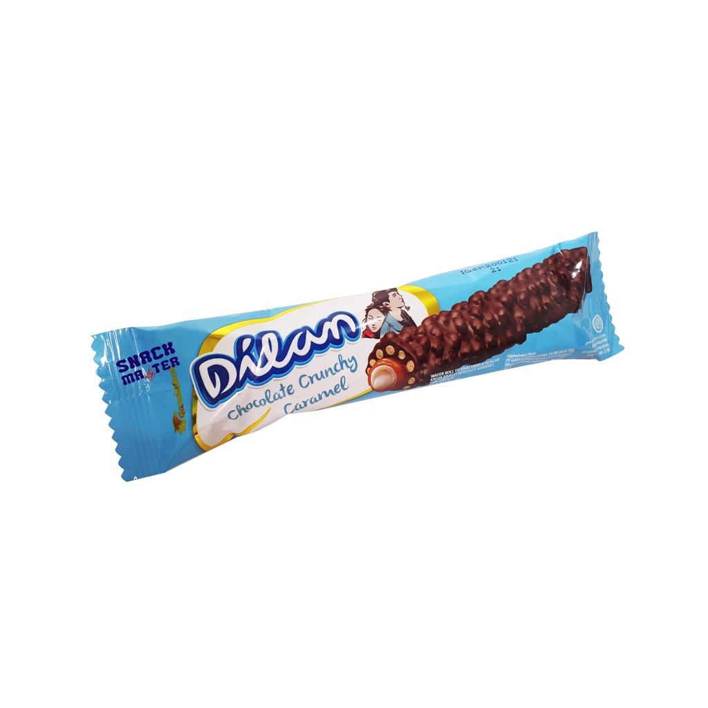 Jual Dilan Crunchy Choco Caramel Netto 24 gr Shopee Indonesia