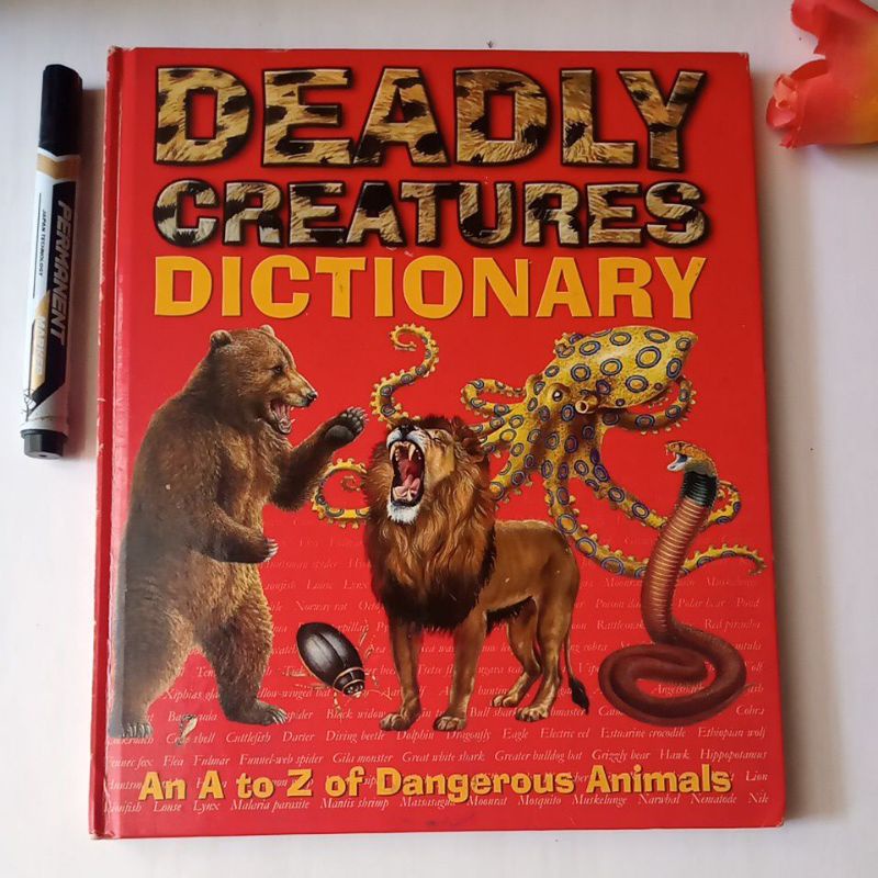 Jual Children Encyclopedia Animals Deadly Creatures Dictionary prelove ...