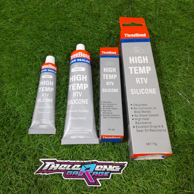Jual Lem Threebond No1 Grey High Temp RTV Silicone 30Gram Thelereng ...