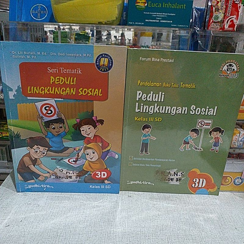 Jual buku yudhistira kelas 3 D seri tematik (dapat 2buku) | Shopee ...