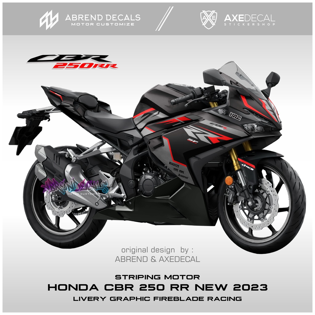 Jual Striping CBR 250 RR New 2023 Livery Fireblade Graphic Racing ...