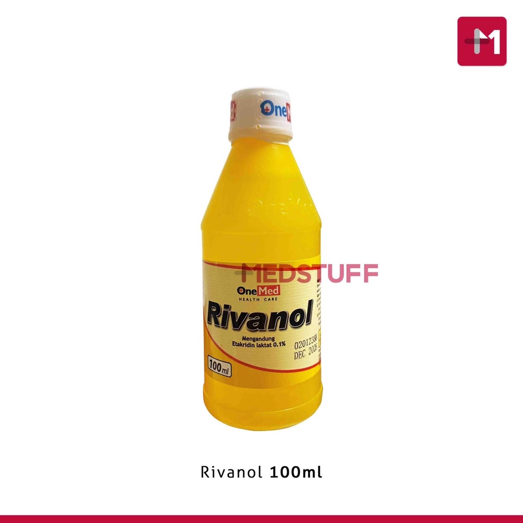 Jual Rivanol Onemed 100ml Cairan Pembersih Luka Antiseptik | Shopee ...