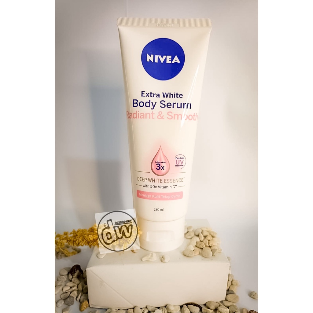 Jual Nivea Body Serum Extra White Radiant Smooth Netto Ml Shopee Indonesia