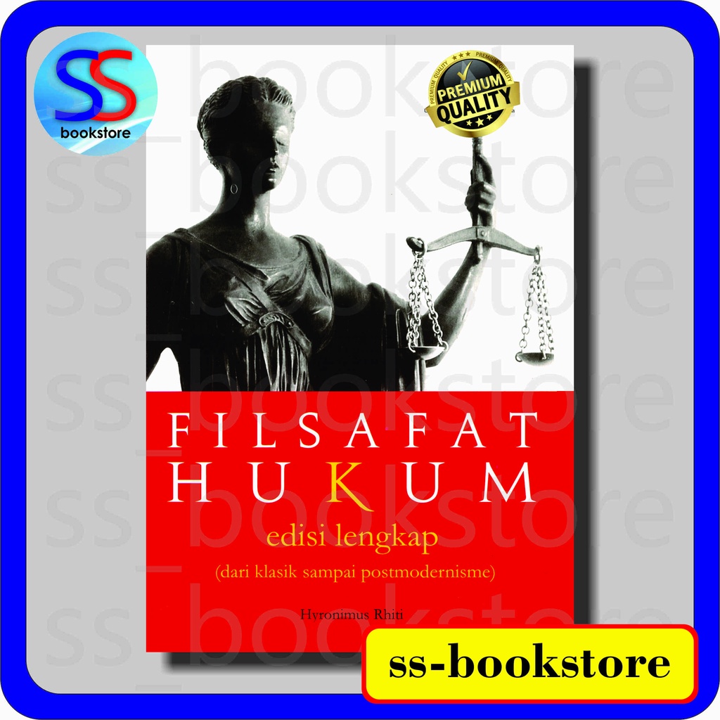 Jual Filsafat Hukum Edisi Lengkap Hyronimus Rhiti Shopee Indonesia