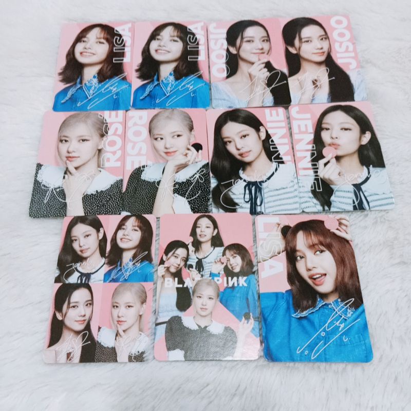 Jual Photocard Itzy Blackpink Oreo Ultra Milk Lisa Jisoo Rose Ryujin Yuna Chaeryong Shopee