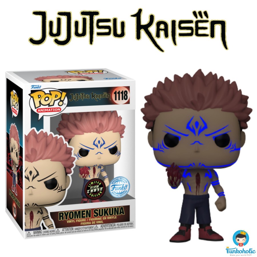 Reyomen Sukuna Glow in the Dark Chase Funko #1118 selling