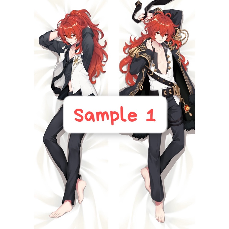 Jual Diluc Genshin Impact Body Pillow Shopee Indonesia