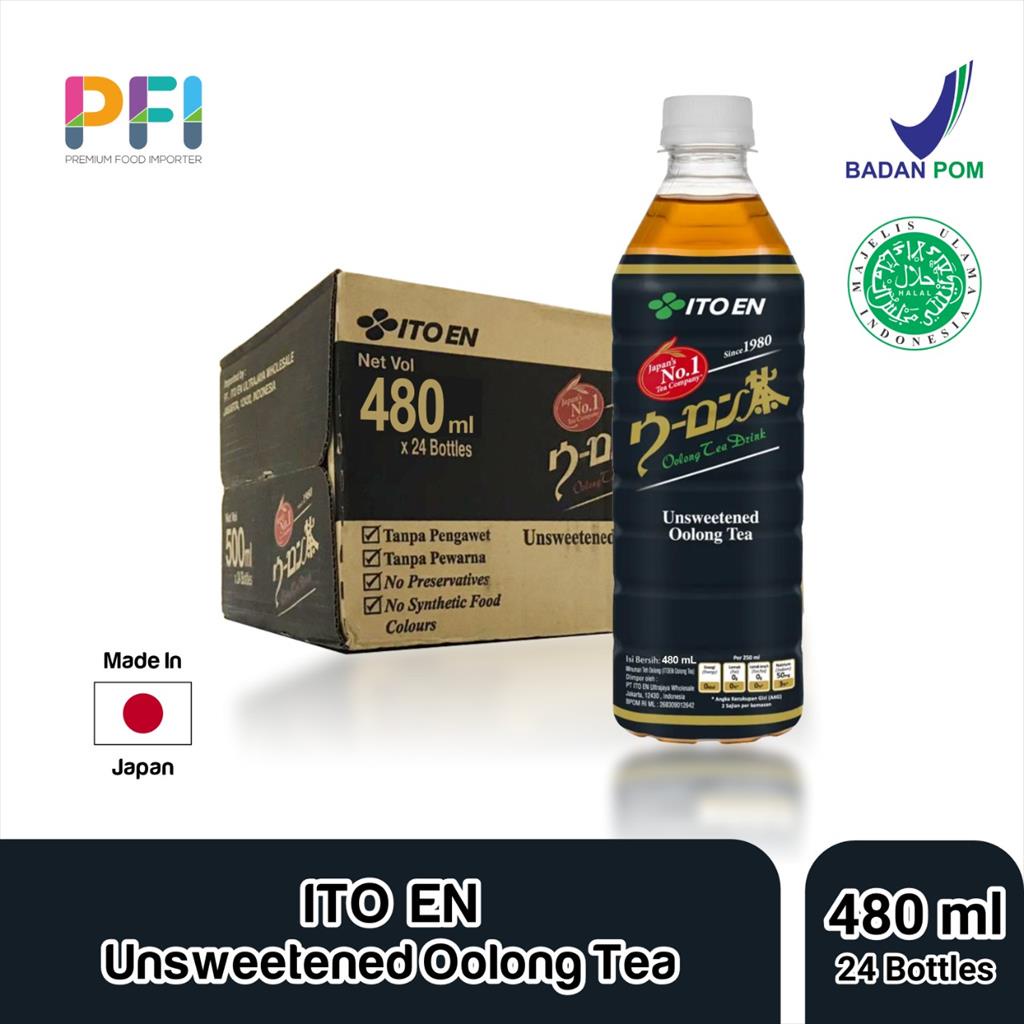 Jual Ito En Oolong Tea 480ml (Dus / 1 Carton) Shopee Indonesia