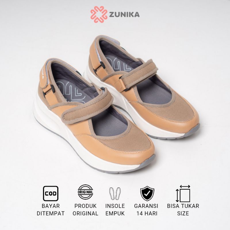 Jual Zunika Yumna Sepatu Slip On Wanita Cewek Perempuan Premium Korea