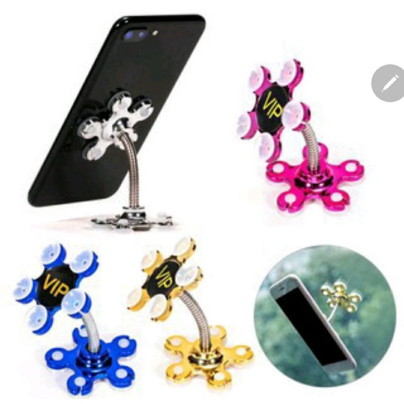 Jual Stand Holder Flexible socket Phone Universal popup penyangga HP ...