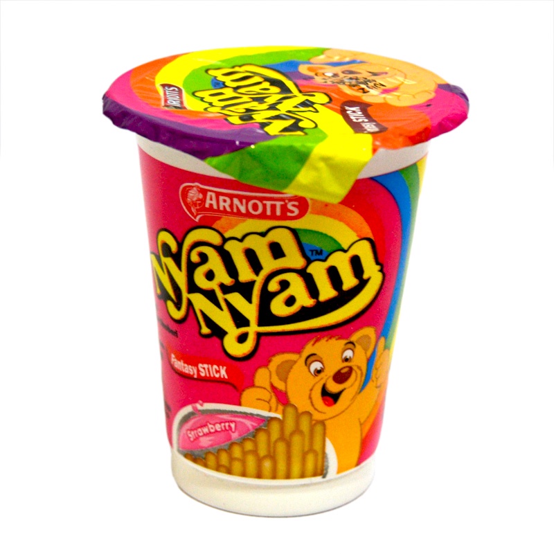 Jual Nyam Nyam Bisc Straw Cup 25Gr | Shopee Indonesia